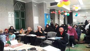 برگزاری جلسات آموزشی و کلاسهای فرهنگی برای دختر خانمها